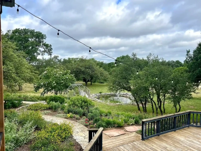 Butterfly Gardens Trails Hill Country Getaway Retreat Venue 6 11