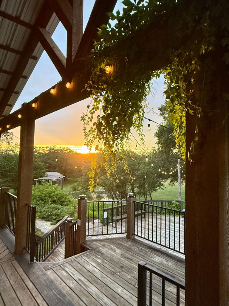 Sunset-from-the-back-deck-in-Driftwood